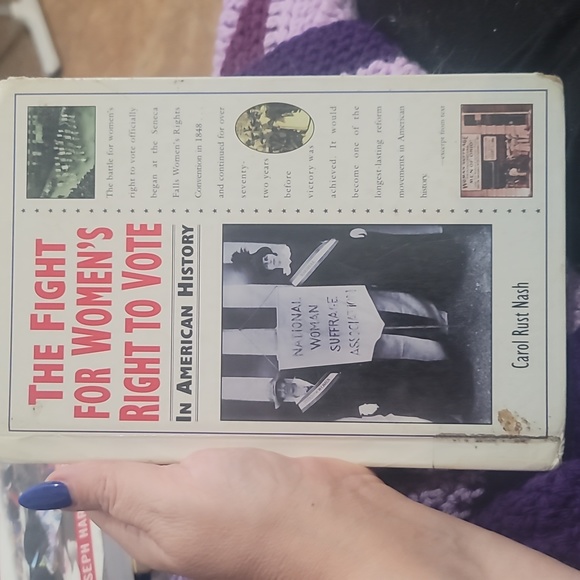 Other - The fight for women's right to vote in American history suffrage book Carol nash